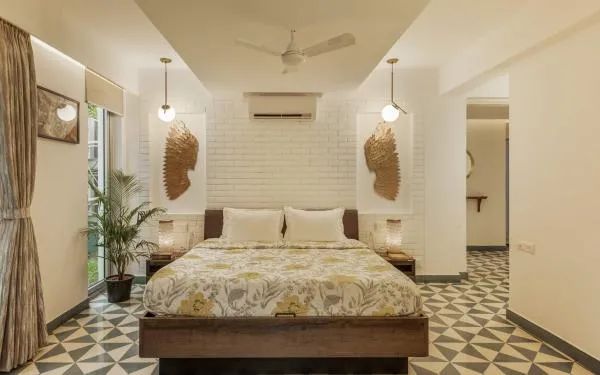 Avina Villa | 2BHK | Pool | Garden | Siolim