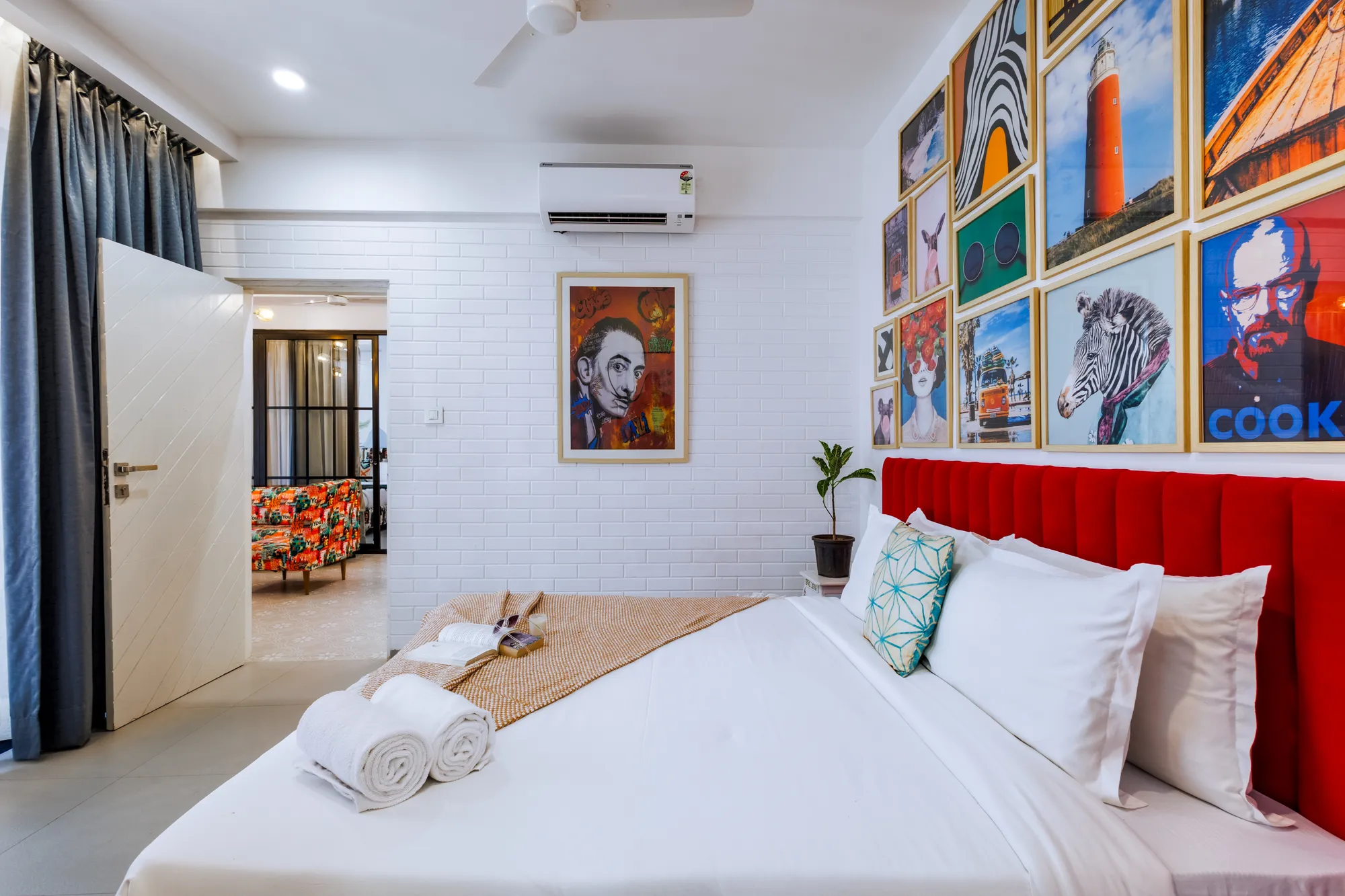 Sorbet by Kiwistays | 2BHK | Pool | Near Beach photo 2