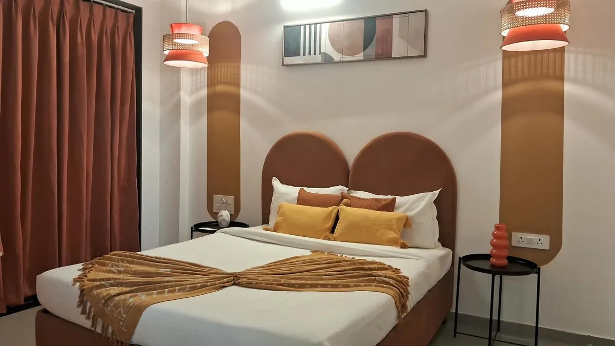 Aurelia by Kiwistays | 2BHK | Pool | Nr beach